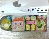 キャラ弁 ロボカーポリー アンバー作り方9写真