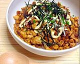 ダイエット♡パラパラ納豆の豆腐のそぼろ丼作り方5写真