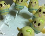 ふなっしーケーキポップ☆作り方7写真