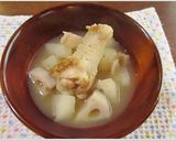 ж 鶏とコンコン♬すぅぐウマスープ ж作り方6写真