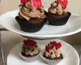 *･チョコレートカップケーキ*･゜ﾟ作り方7写真