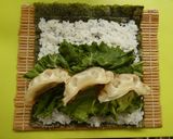 ギョウザの恵方巻き作り方4写真
