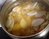 キムチ風味のトックスープ作り方8写真