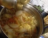 キムチ風味のトックスープ作り方10写真