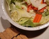 厚揚げとキャベツの味噌いため作り方1写真