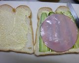 ハムときゅうりのサンドイッチ作り方6写真