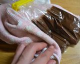 バレンタインに小さなお花チョコ作り方10写真