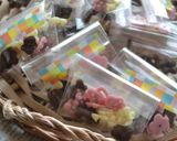 バレンタインに小さなお花チョコ作り方19写真