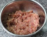 おうち飲茶✣里芋と豚ひき肉の蒸しだんご作り方2写真