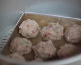 おうち飲茶✣里芋と豚ひき肉の蒸しだんご作り方9写真