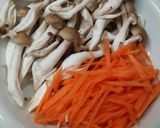 簡単!ほうれん草としめじのおひたし♥作り方1写真