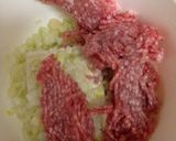 煮込み豆腐ひじき入りハンバーグ作り方2写真