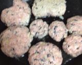 煮込み豆腐ひじき入りハンバーグ作り方3写真