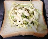 超～簡単！お好み焼き風ほっとサンド♬作り方2写真