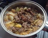 豚肩ロースですき焼き♪作り方5写真