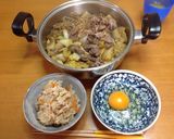豚肩ロースですき焼き♪作り方6写真