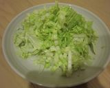 白菜の温サラダ～電子レンジバージョン作り方1写真