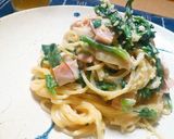 すいすいパスタで◎超簡単！クリームパスタ作り方10写真