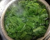 春菊のコチュジャン和え作り方1写真