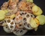 簡単！ご飯が進む！ガリジャガチキン作り方5写真