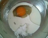 オレオ入りクリームチーズサンドマフィン作り方2写真