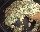 しっとり水菜入り炒り豆腐☆作り方5写真