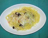 簡単！鮭ほぐしでサーモンクリームパスタ♪作り方7写真