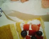 簡単♪チョコのバラとベリーのケーキ作り方6写真