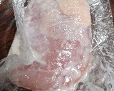 鶏むね肉で簡単♡フリッター♡カレー風味作り方1写真