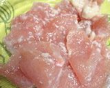 鶏むね肉で簡単♡フリッター♡カレー風味作り方4写真