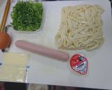 包丁無し・レンジだけの簡単キムチうどん作り方1写真