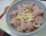 包丁無し・レンジだけの簡単キムチうどん作り方3写真