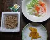 納豆サラダ作り方1写真