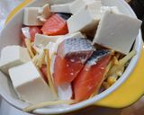 レンジで簡単☆包丁要らずの豆乳鍋作り方3写真