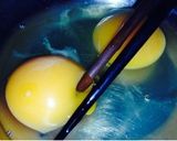 お弁当に♡そぼろ入り卵焼き作り方1写真