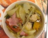 塩こんぶで煮込む！野菜ごった煮うどん！作り方3写真