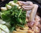 パパレシピ〜上品！名古屋コーチンの鶏鍋★作り方5写真