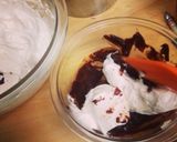 いちごのアップサイドダウンチョコケーキ作り方10写真