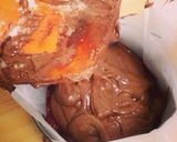 いちごのアップサイドダウンチョコケーキ作り方13写真