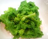 桜えび×炭酸水DE春色しお焼きそば作り方1写真