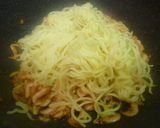 桜えび×炭酸水DE春色しお焼きそば作り方5写真
