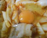 がんもどきと白菜のピリ辛鍋・玉子のせ作り方10写真