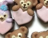ダッフィーの♡型抜きチョコレート☆作り方11写真