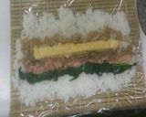 １才★節分 恵方巻っぽく作り方2写真