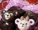 ダッフィーの♡型抜きチョコレート☆作り方13写真