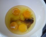 卵焼き。作り方1写真