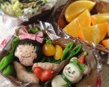 ホワイトミッキーnoバレンタイン弁当❤︎作り方7写真