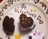 バレンタインに♡リサの型抜きブラウニー☆作り方3写真
