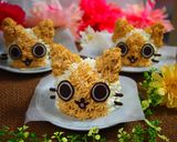 モンハン☆アイルー☆立体キャラケーキ✿作り方44写真