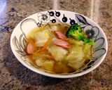 簡単♡残り野菜たっぷりのコンソメスープ作り方4写真